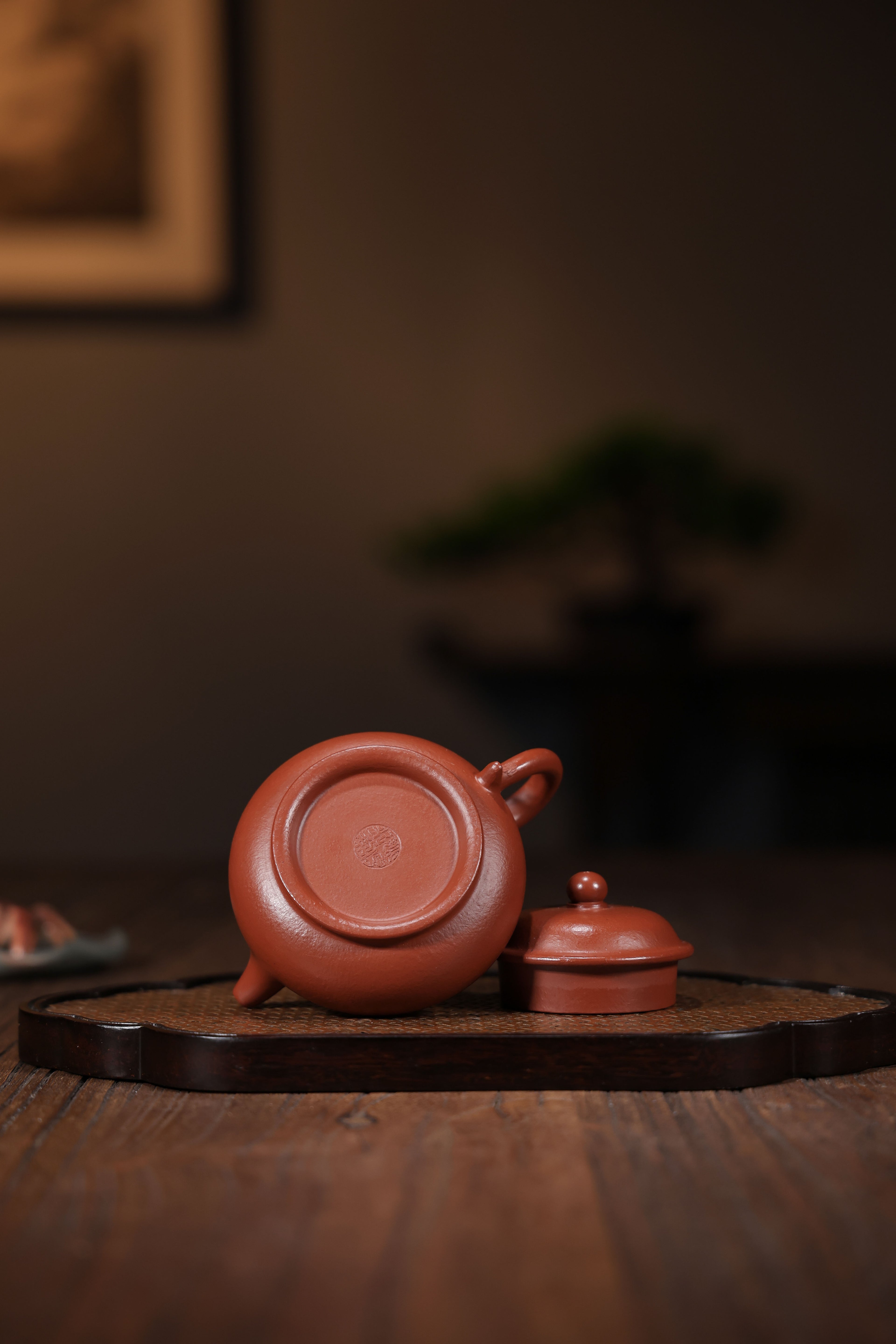Handmade Yixing Zisha Teapot "Ai Pan" | 矮潘 - 150ml