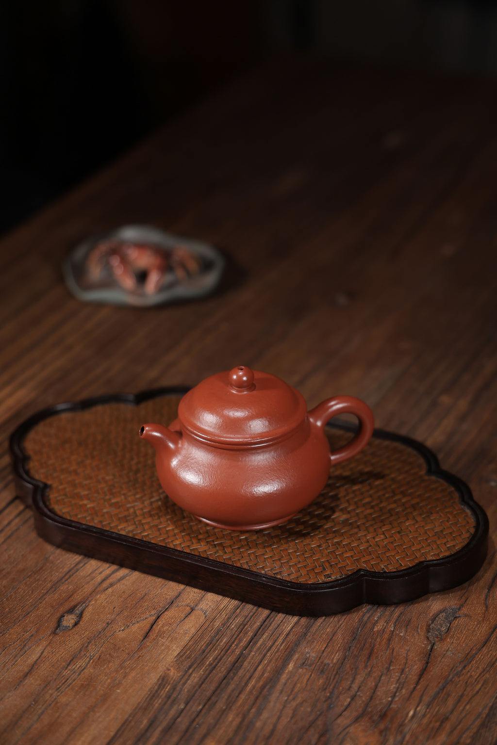 Handmade Yixing Zisha Teapot "Ai Pan" | 矮潘 - 150ml