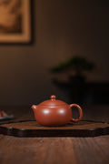 Handmade Yixing Zisha Teapot "Bian Xi Shi" | 扁西施 - 150ml
