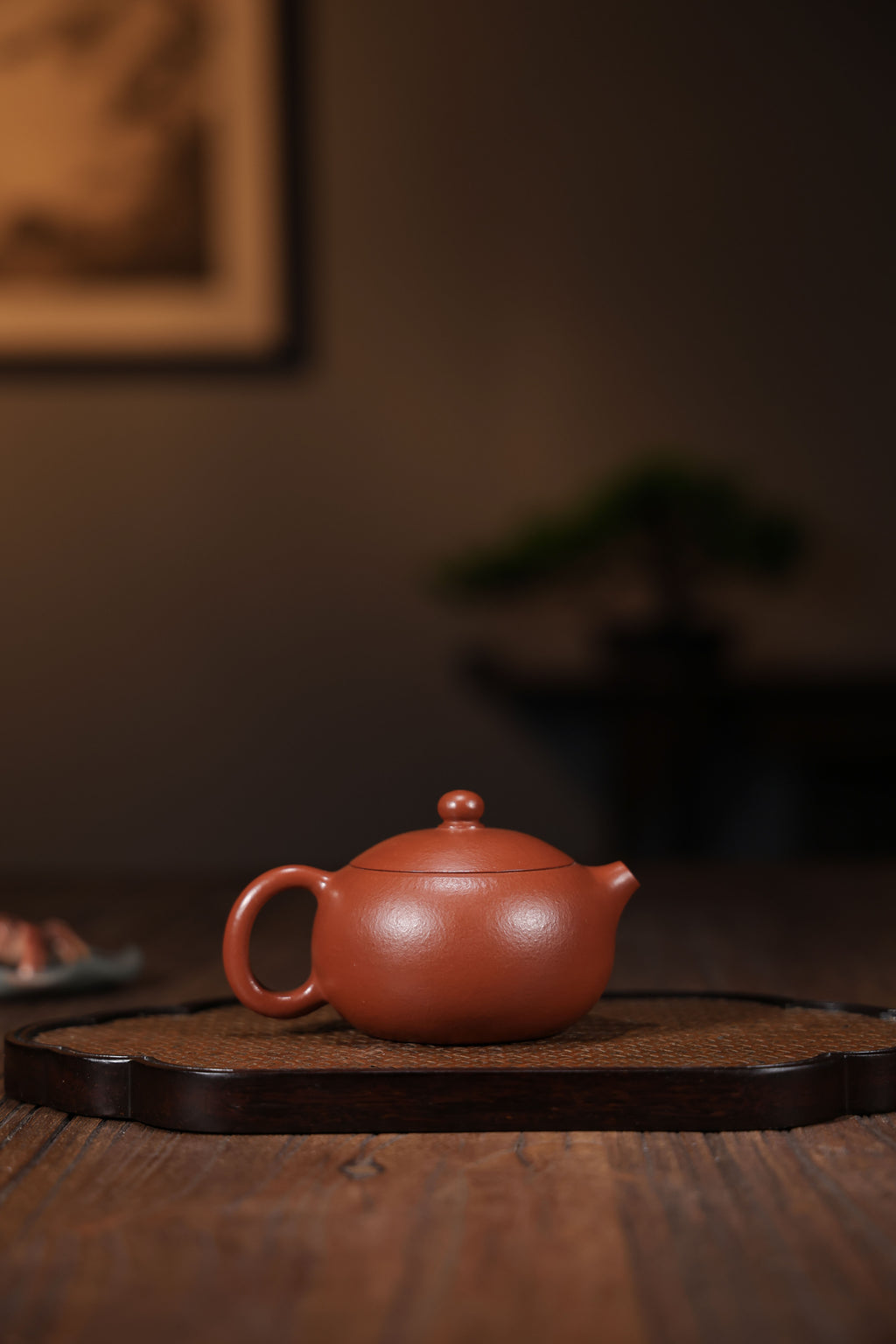 Handmade Yixing Zisha Teapot "Bian Xi Shi" | 扁西施 - 150ml