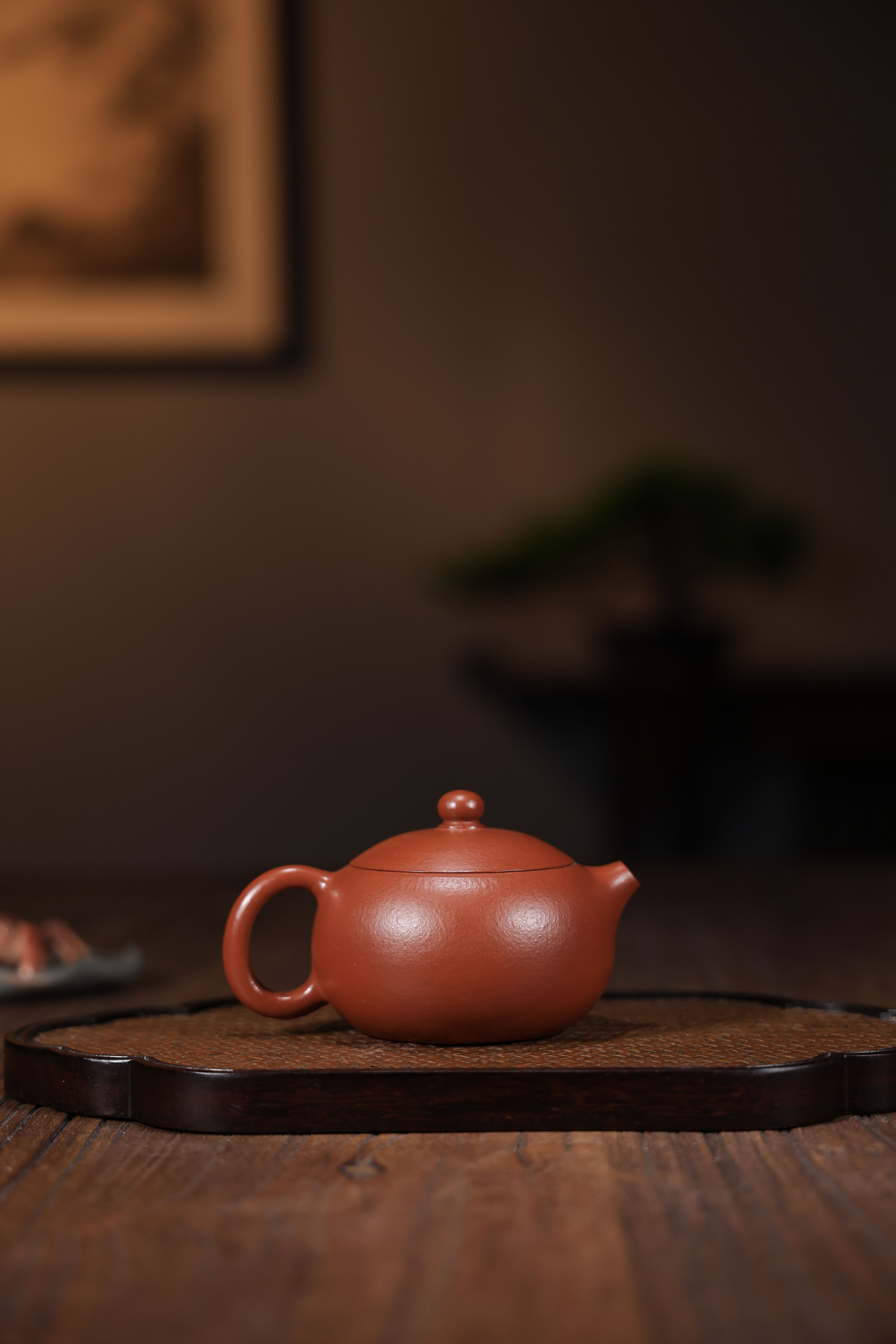 Handmade Yixing Zisha Teapot "Bian Xi Shi" | 扁西施 - 150ml