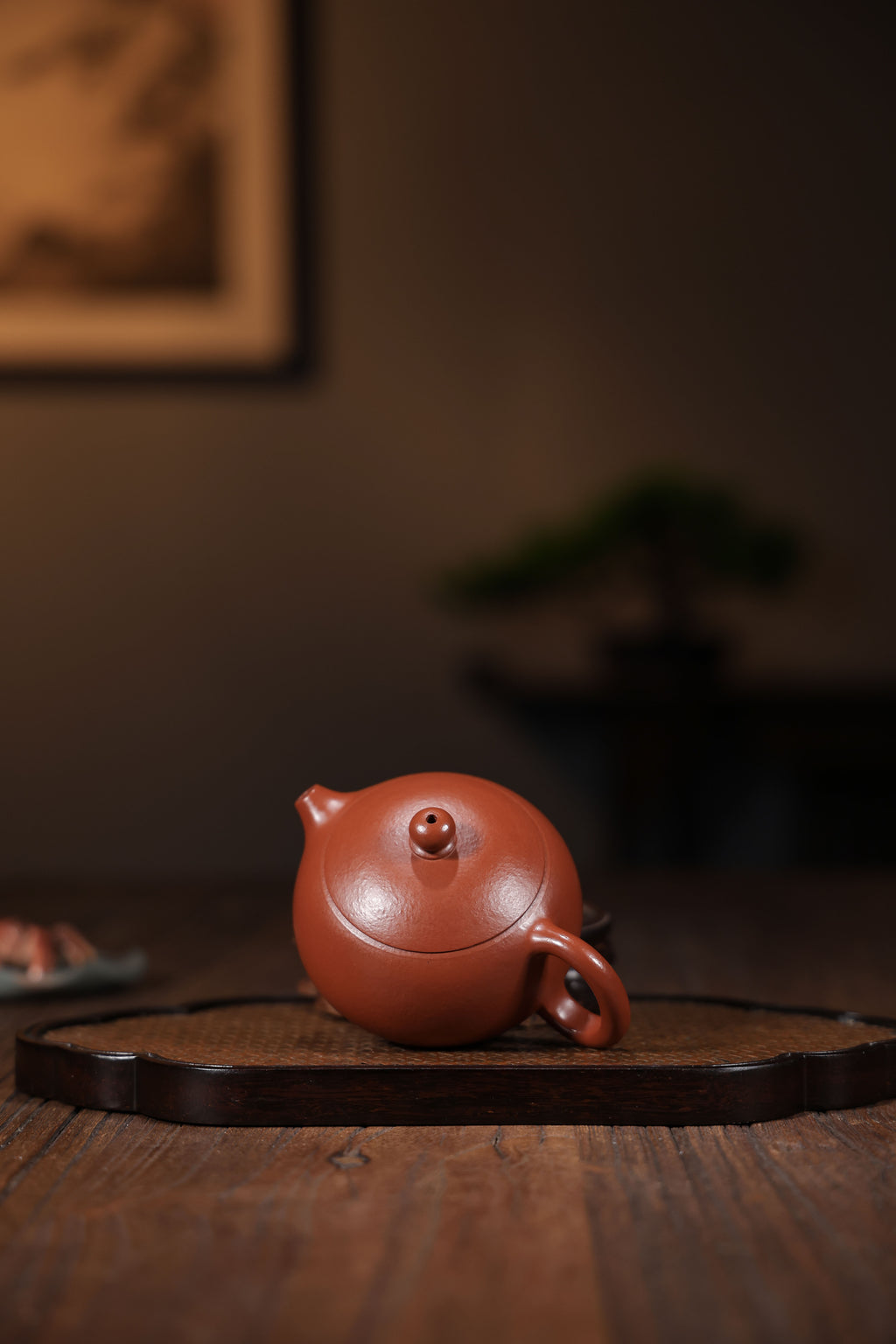 Handmade Yixing Zisha Teapot "Bian Xi Shi" | 扁西施 - 150ml