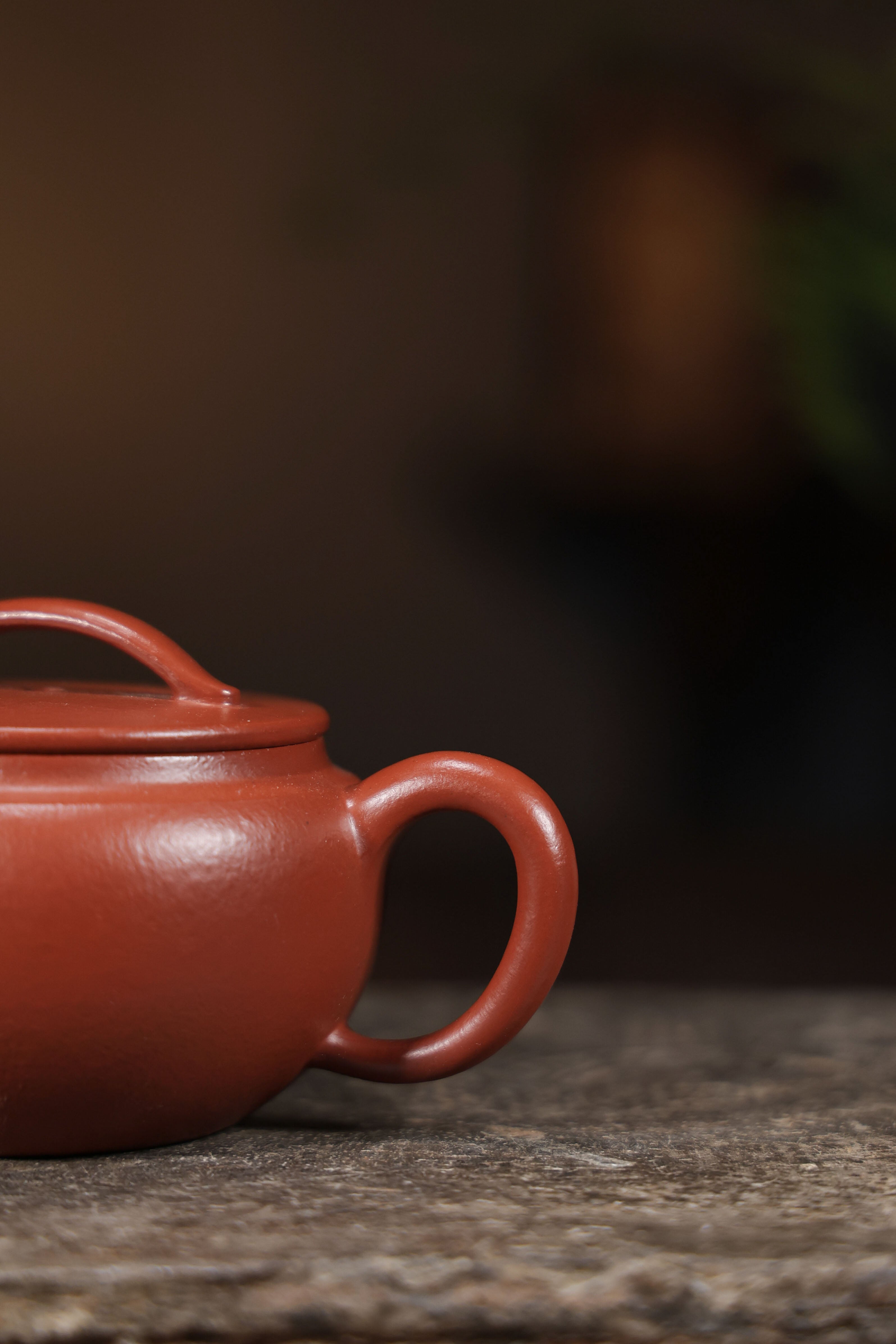 Handmade Yixing Zisha Teapot "Ru Yi Shi Yuan" (Auspicious Round Persimmon) | 如意柿圆 - 160ml