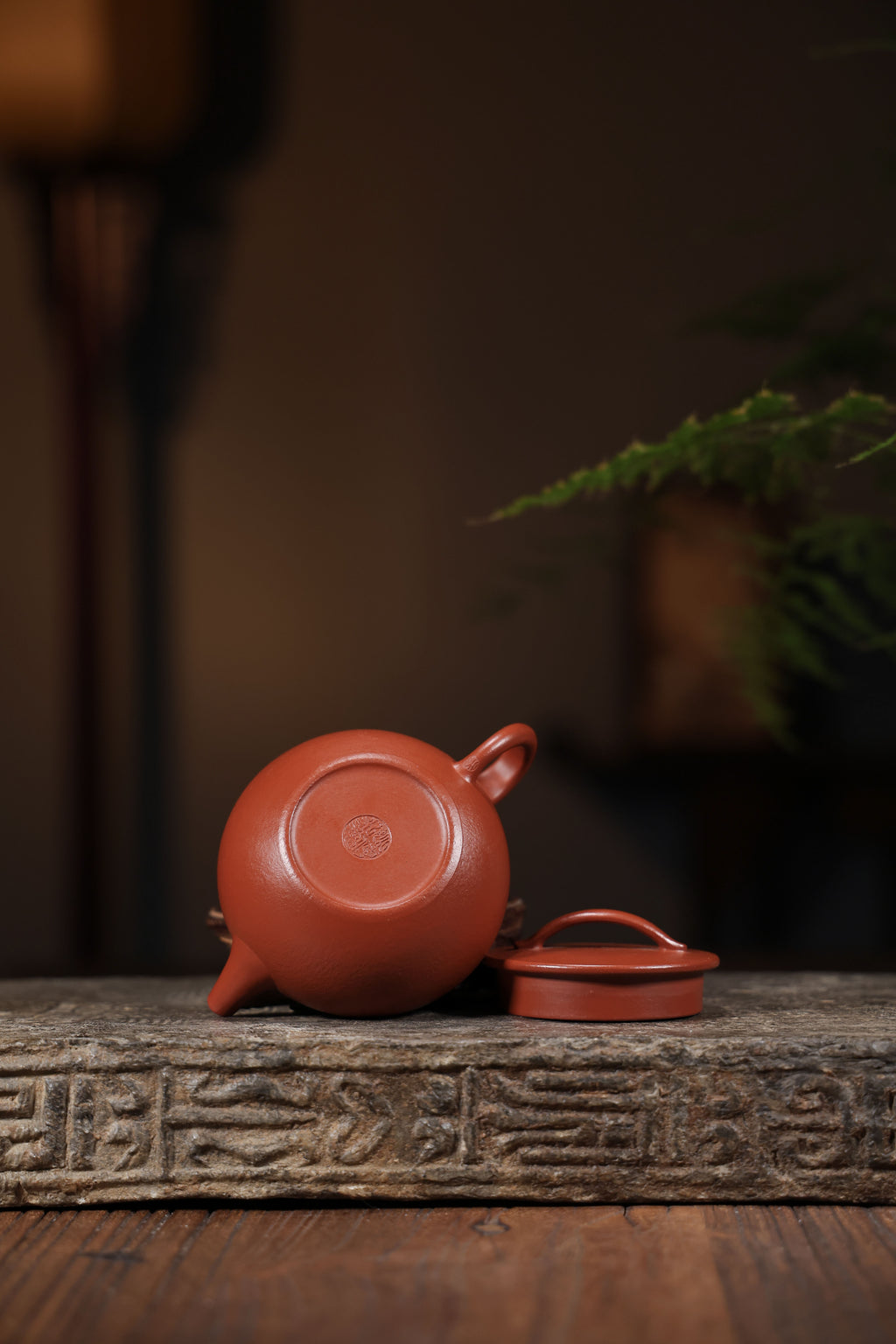 Handmade Yixing Zisha Teapot "Ru Yi Shi Yuan" (Auspicious Round Persimmon) | 如意柿圆 - 160ml