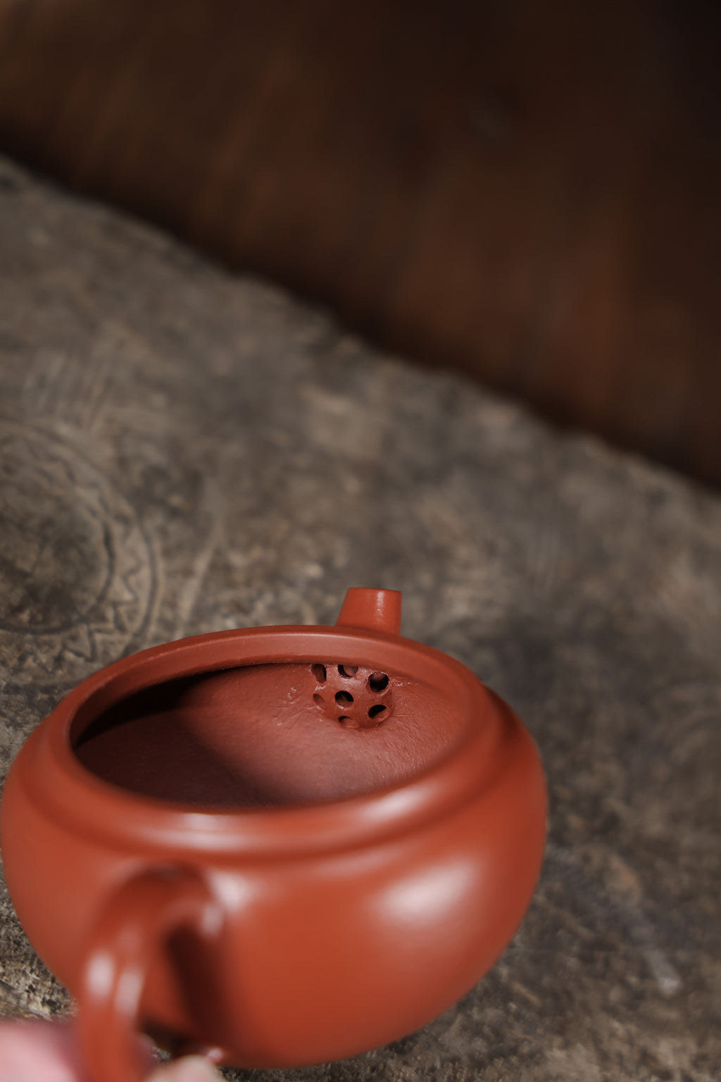 Handmade Yixing Zisha Teapot "Ru Yi Shi Yuan" (Auspicious Round Persimmon) | 如意柿圆 - 160ml
