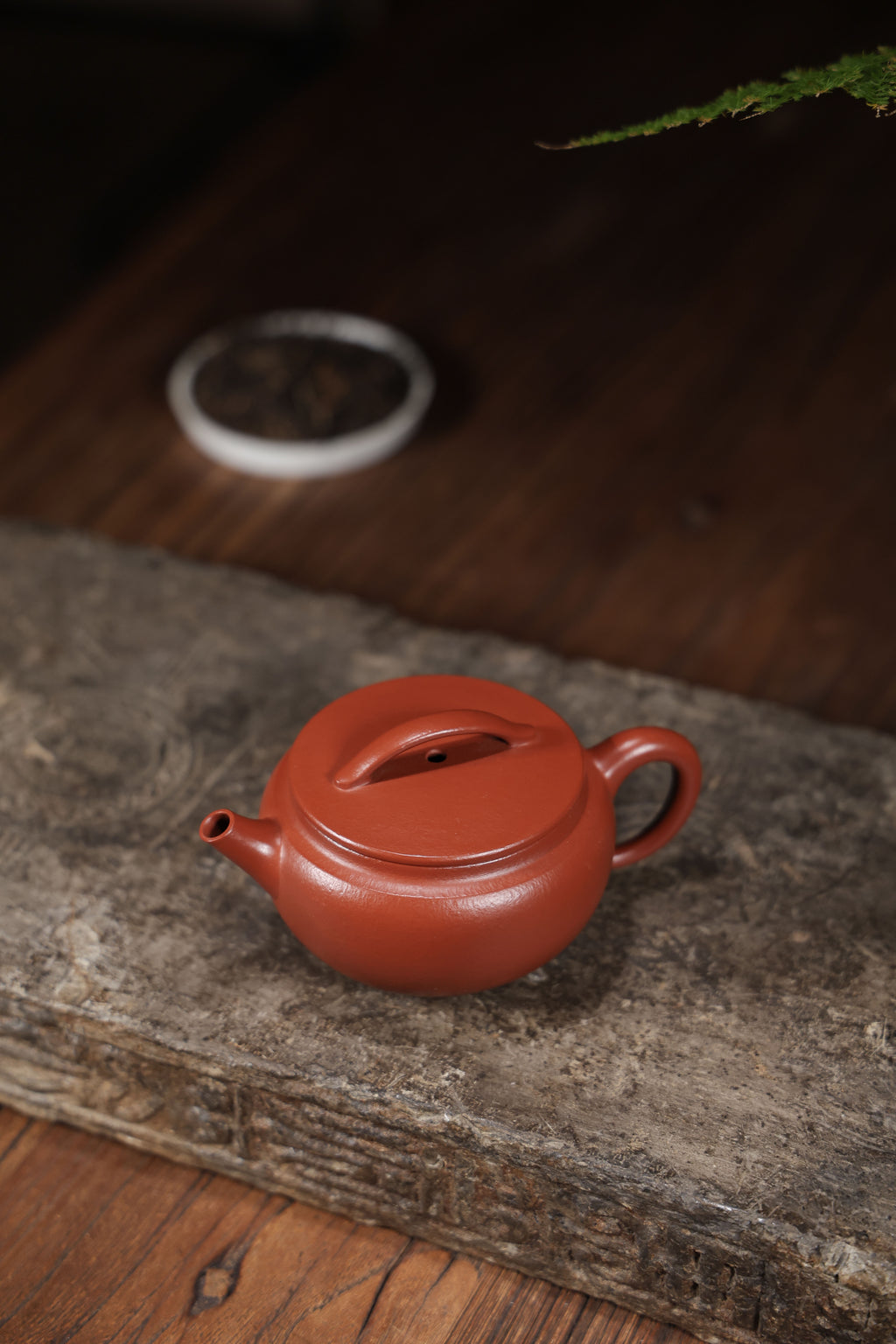 Handmade Yixing Zisha Teapot "Ru Yi Shi Yuan" (Auspicious Round Persimmon) | 如意柿圆 - 160ml