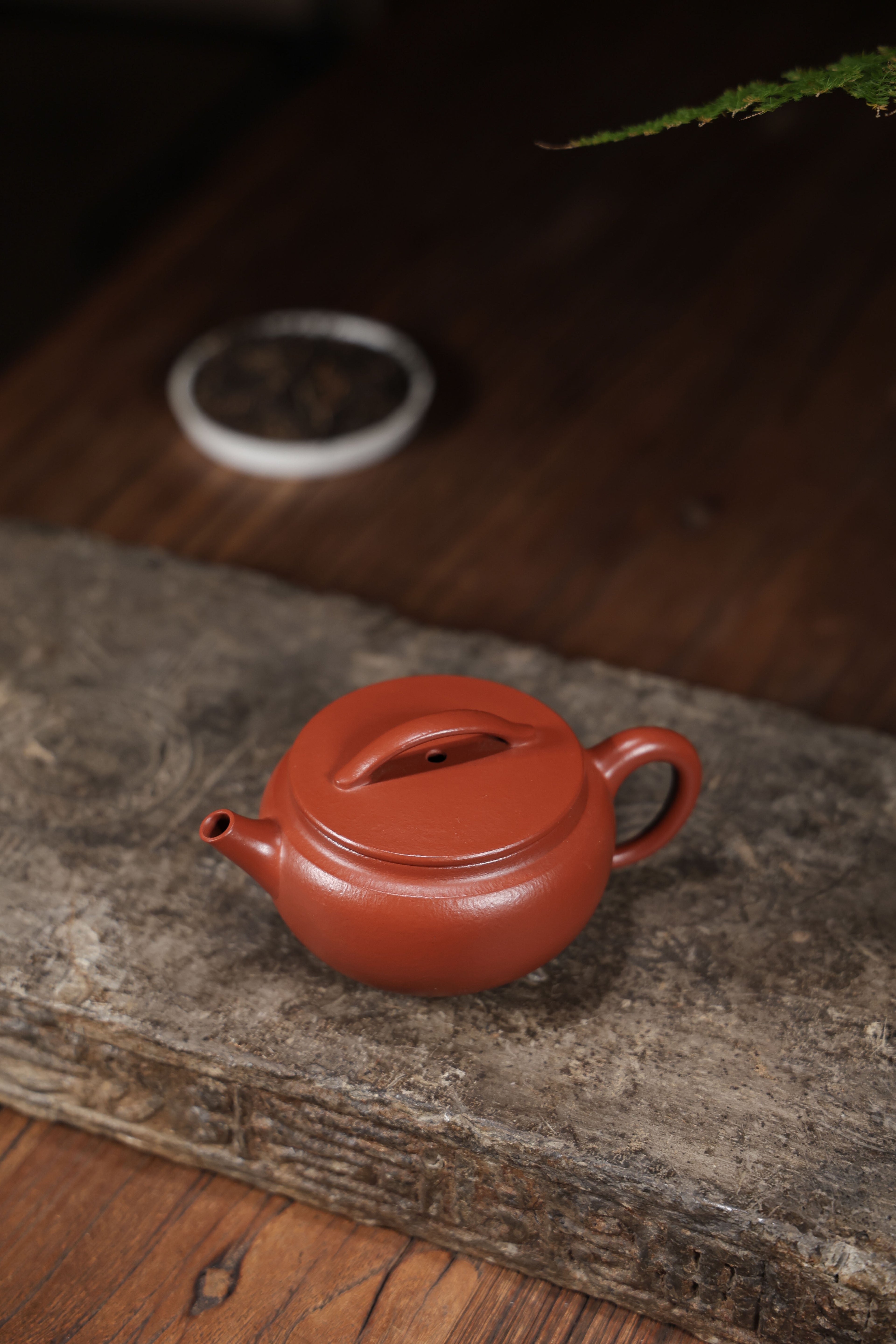 Handmade Yixing Zisha Teapot "Ru Yi Shi Yuan" (Auspicious Round Persimmon) | 如意柿圆 - 160ml