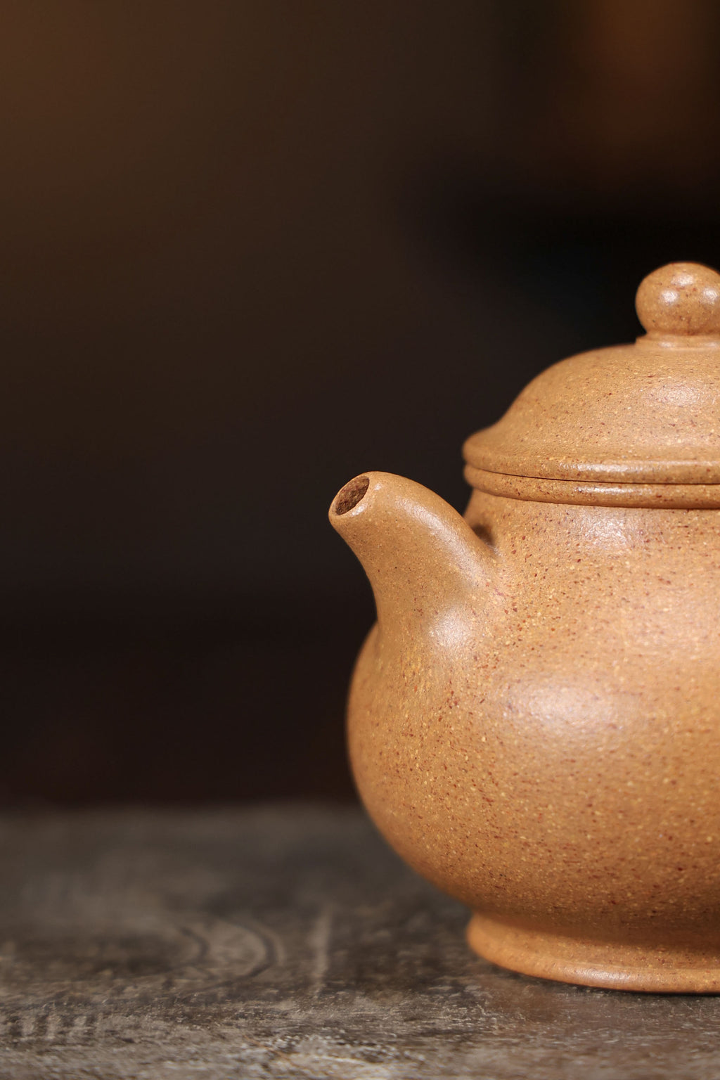 Handmade Yixing Zisha Teapot "Gao Pan" (Tall Pan Pot) | 高潘壶 - 200ml