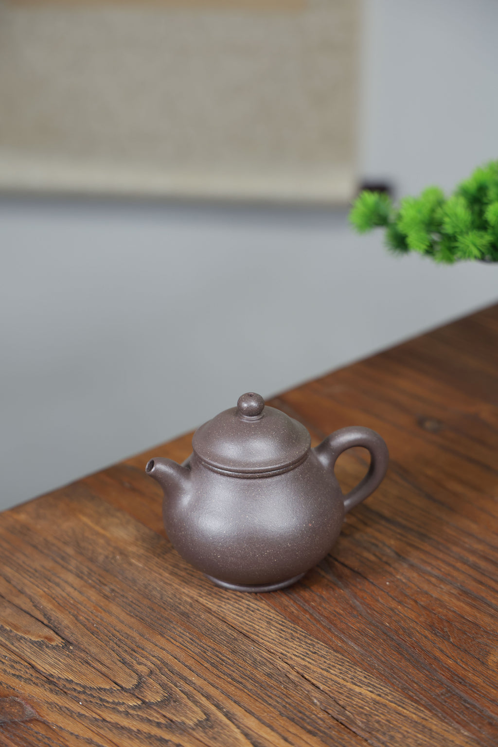 Handmade Yixing Zisha Teapot "Pan Hu" (Pan Pot) | 潘壶 - 220ml